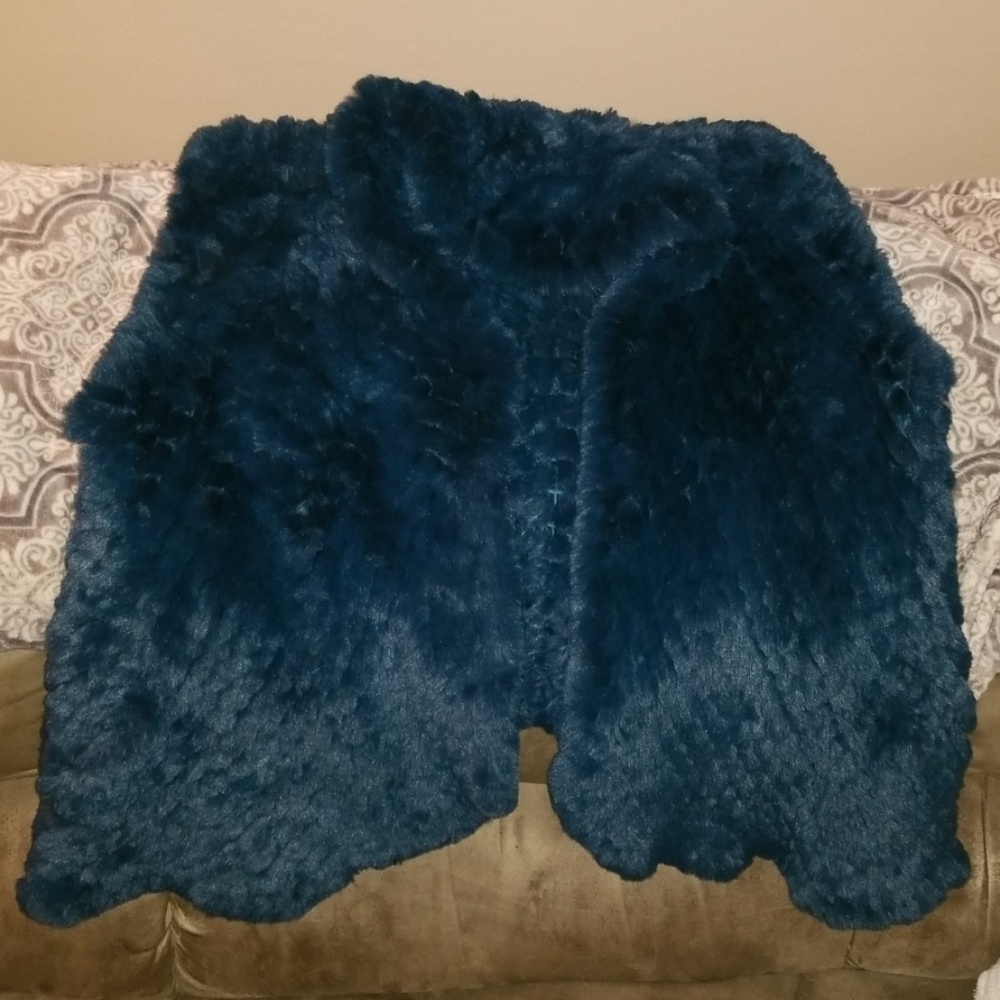 Fuzzy vest